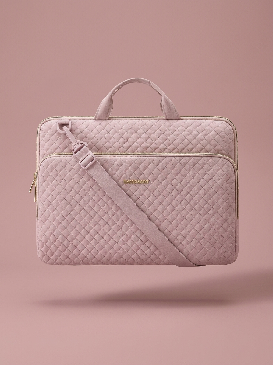 Bagsmart Quilted 15.6-Inch Laptop Sleeve