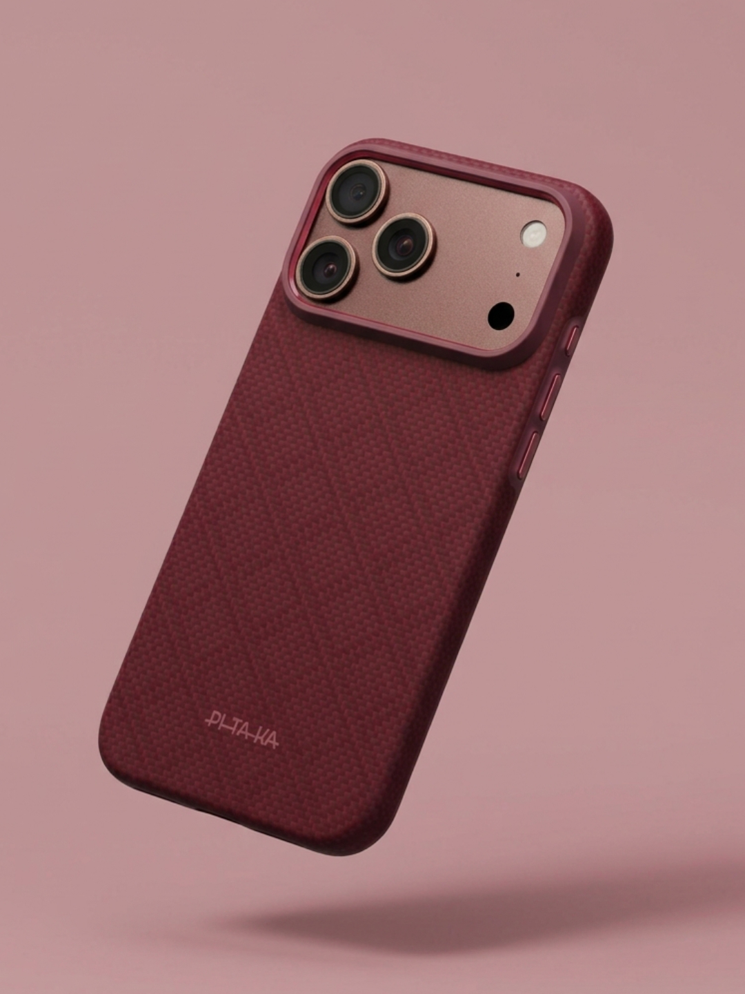 pitaka iPhone 18 Pro Max Case Burgundy